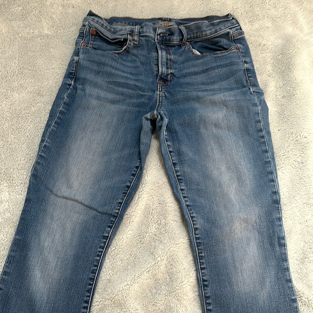 Gap Denim Original Women’s Taper Leg Skinny Jeans 12/31 Regular Light wash faded
